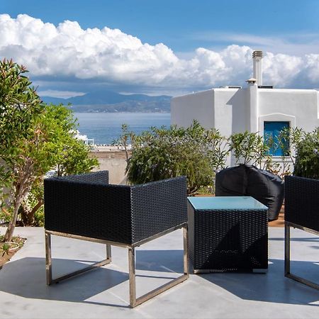 Just Blue With Amazing Sea Views In Piso Livadi Villa Eksteriør billede