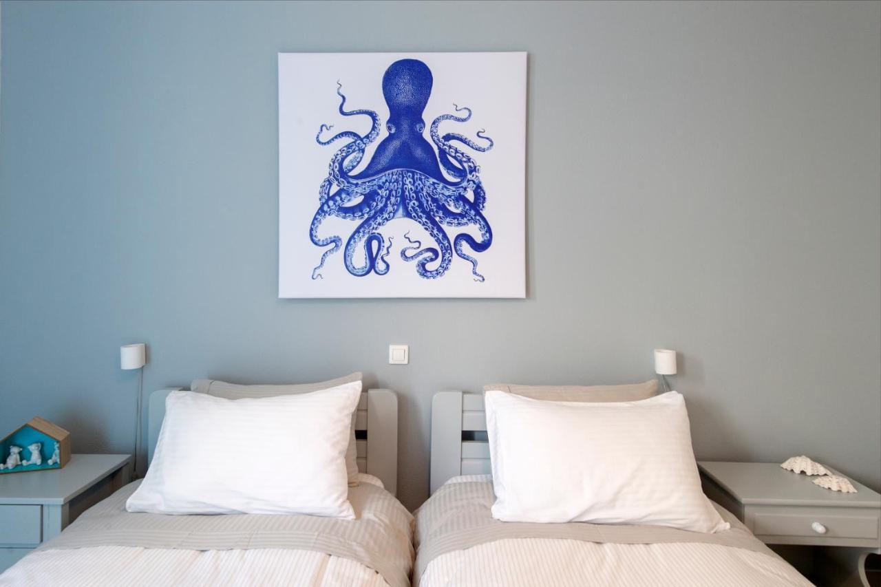 Just Blue With Amazing Sea Views In Piso Livadi Villa Eksteriør billede