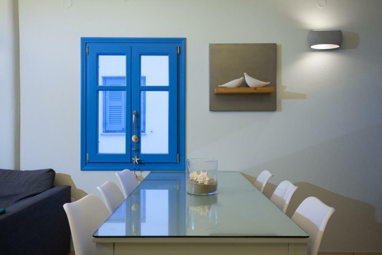 Just Blue With Amazing Sea Views In Piso Livadi Villa Eksteriør billede