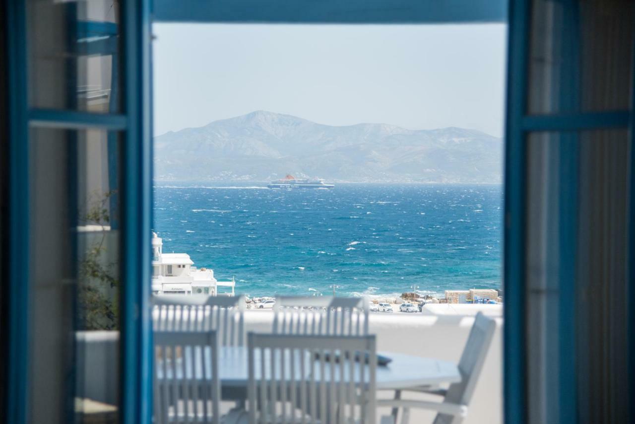 Just Blue With Amazing Sea Views In Piso Livadi Villa Eksteriør billede