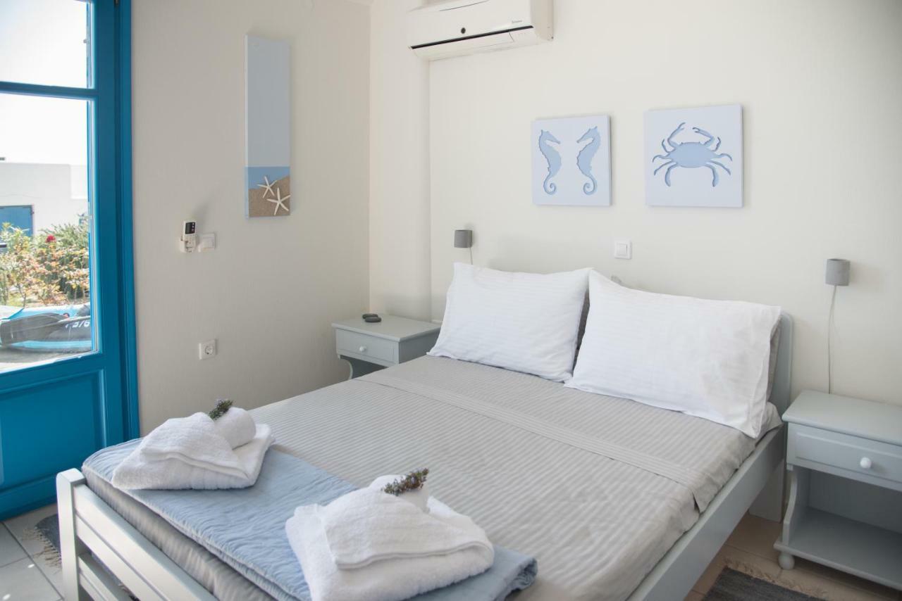 Just Blue With Amazing Sea Views In Piso Livadi Villa Eksteriør billede