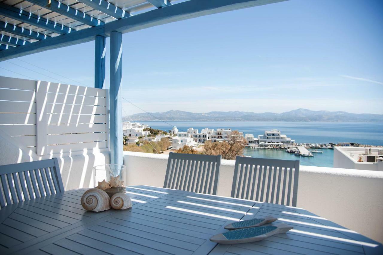 Just Blue With Amazing Sea Views In Piso Livadi Villa Eksteriør billede
