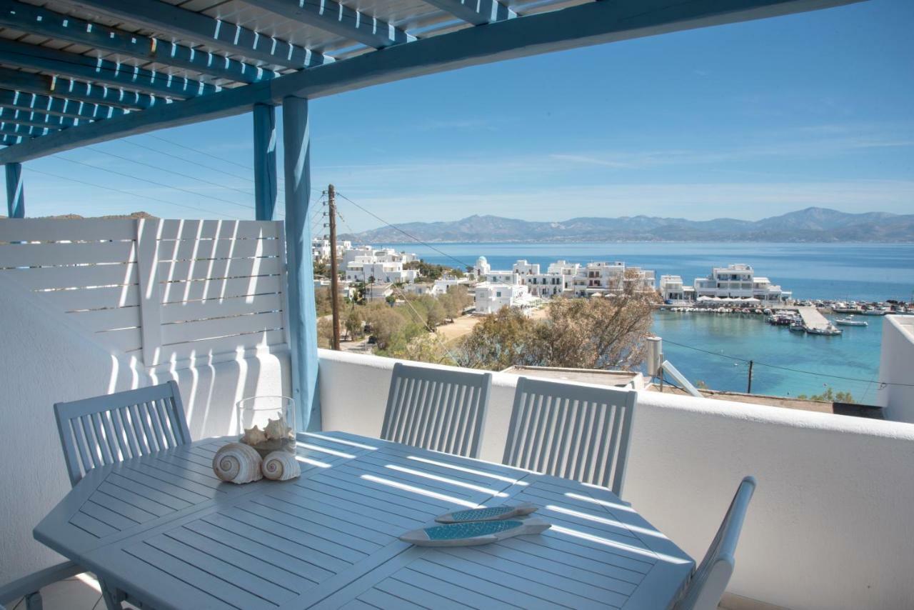 Just Blue With Amazing Sea Views In Piso Livadi Villa Eksteriør billede